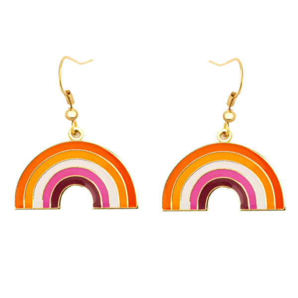 Somewhere Over The Rainbow Earrings – shopfrankiemae
